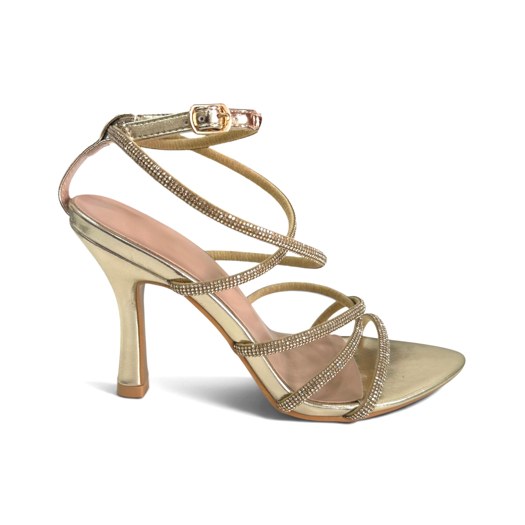 SANDALO STRASS A PUNTA 55-11