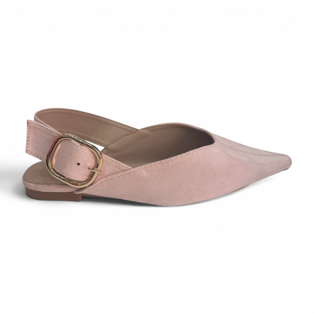 BALLERINA FIBBIA CAMOSCIO M820