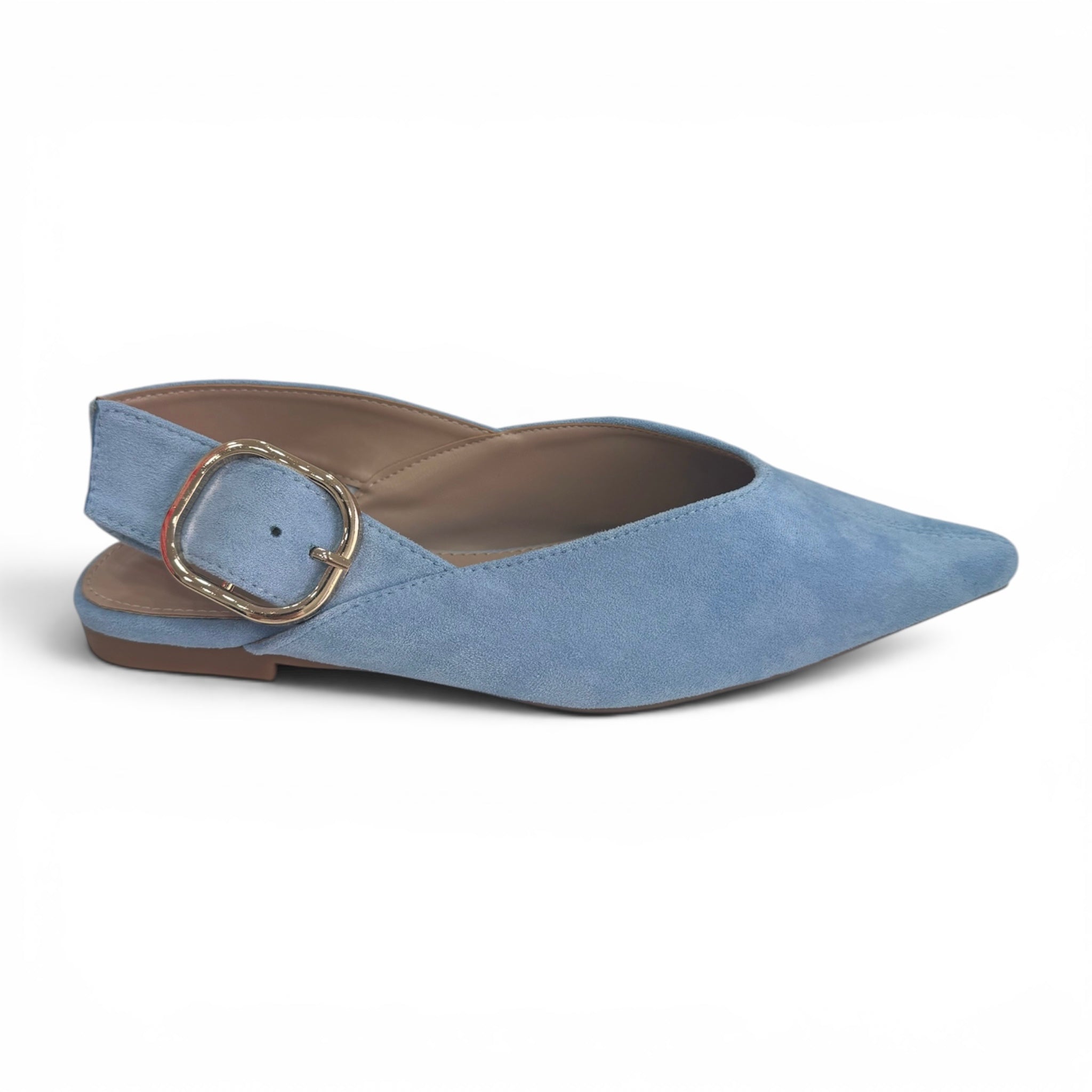 BALLERINA FIBBIA CAMOSCIO M820