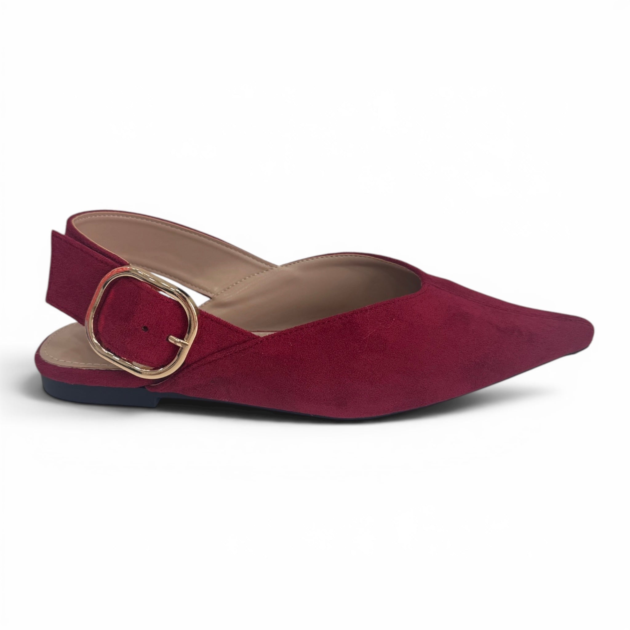 BALLERINA FIBBIA CAMOSCIO M820