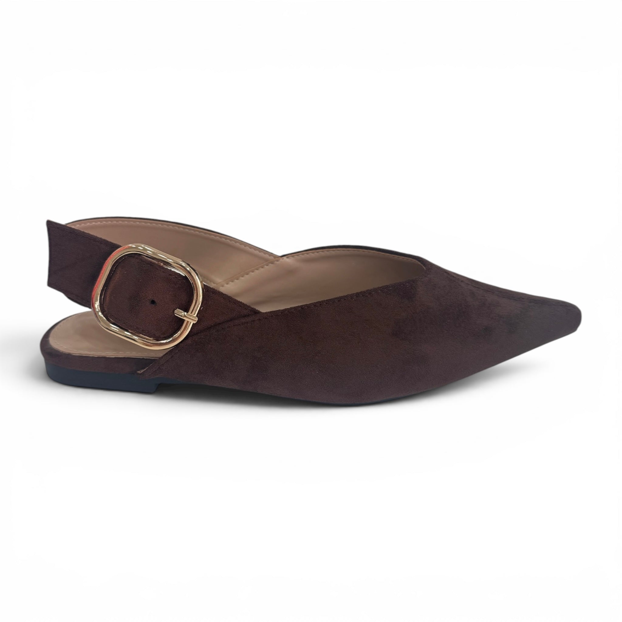 BALLERINA FIBBIA CAMOSCIO M820