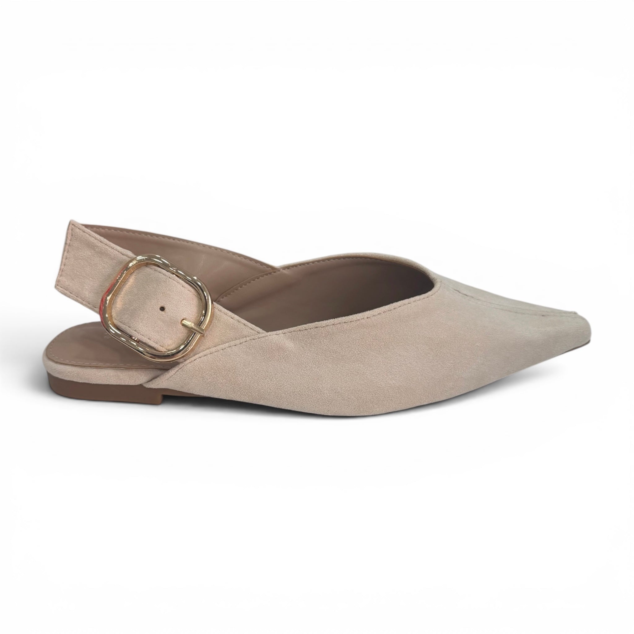 BALLERINA FIBBIA CAMOSCIO M820