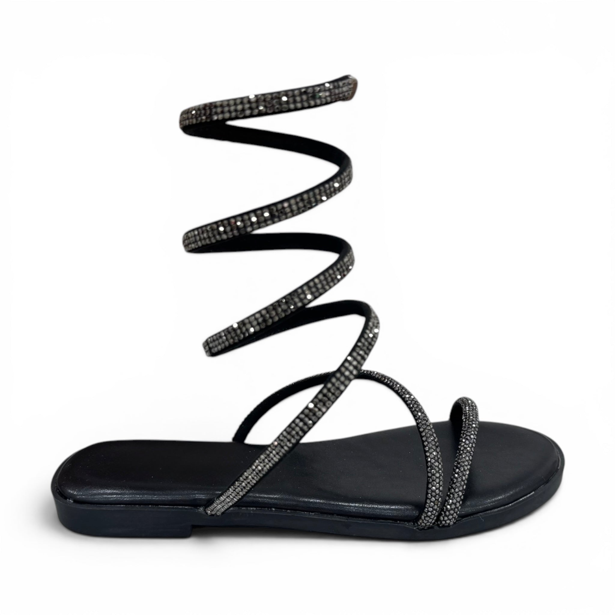SANDALO ALLA SCHIAVA STRASS A39-059