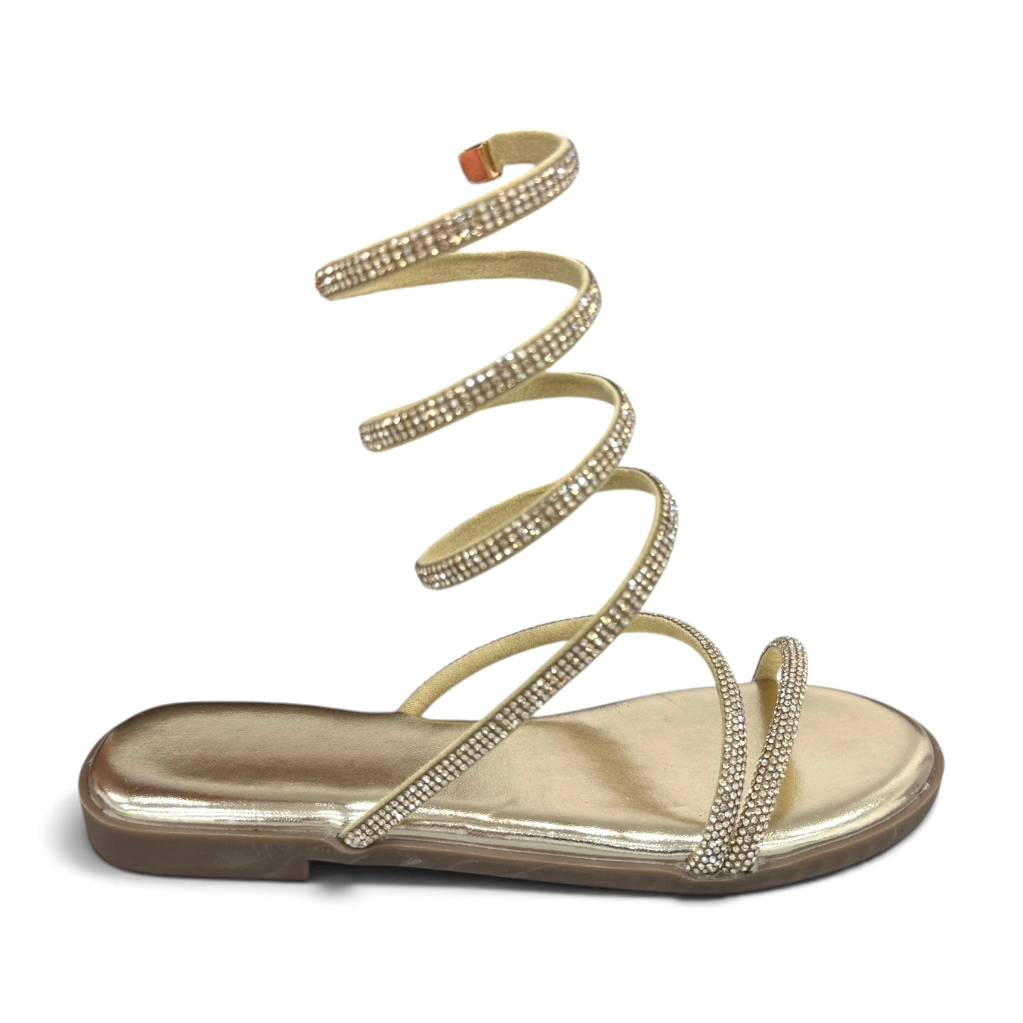 SANDALO ALLA SCHIAVA STRASS A39-059