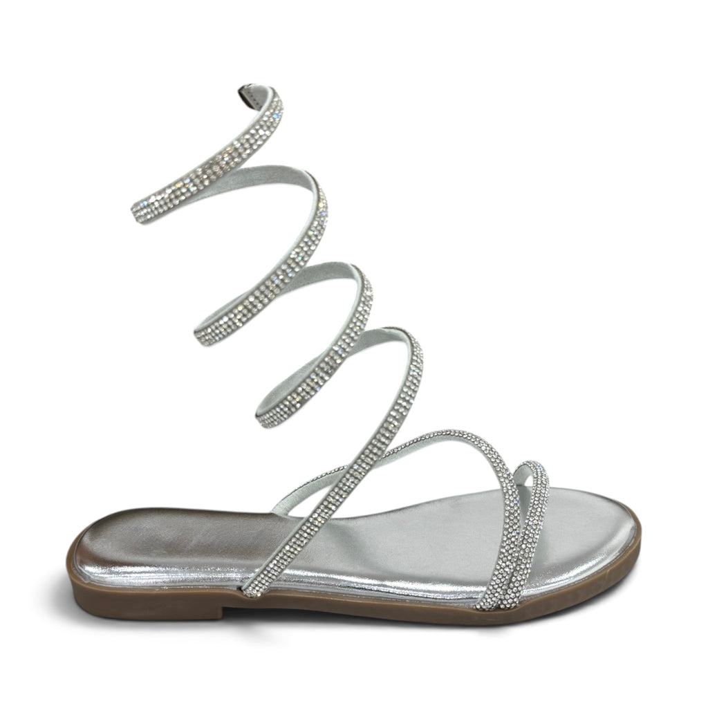 SANDALO ALLA SCHIAVA STRASS A39-059