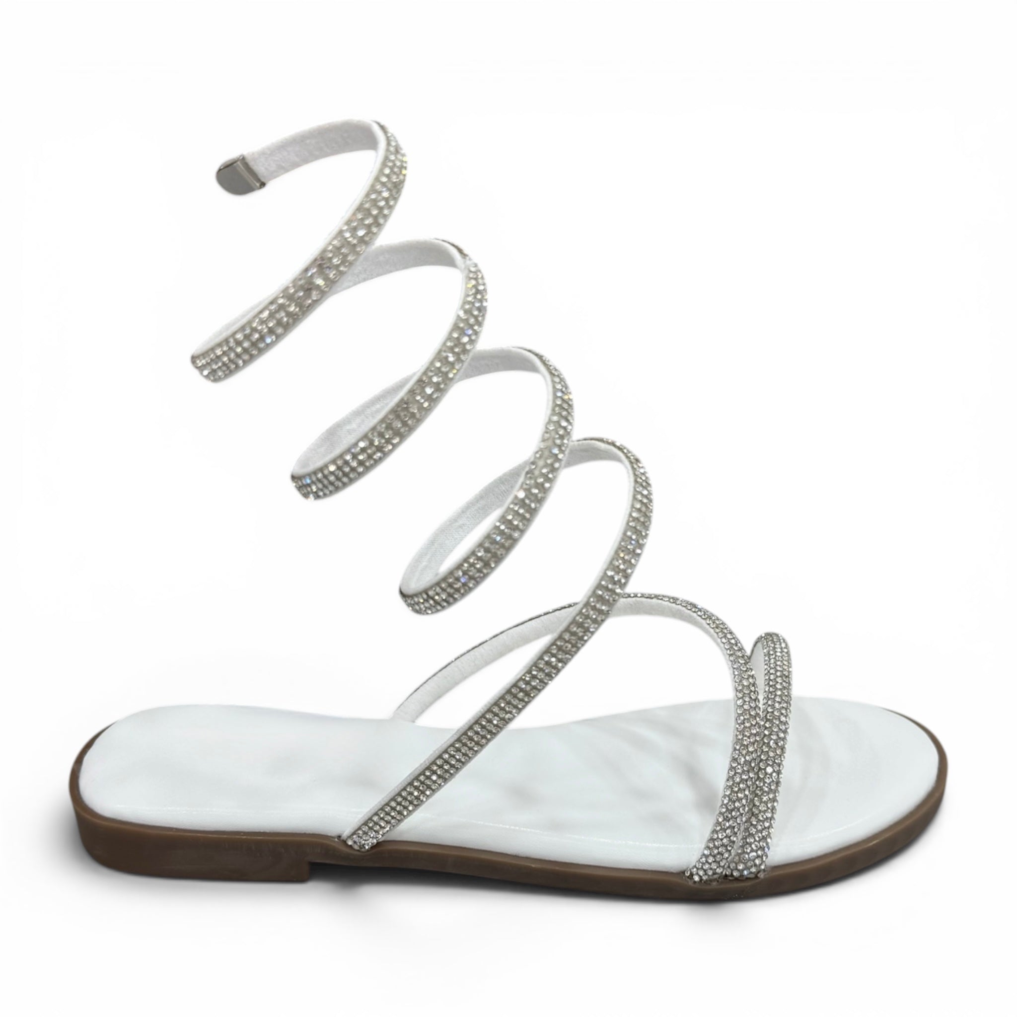 SANDALO ALLA SCHIAVA STRASS A39-059