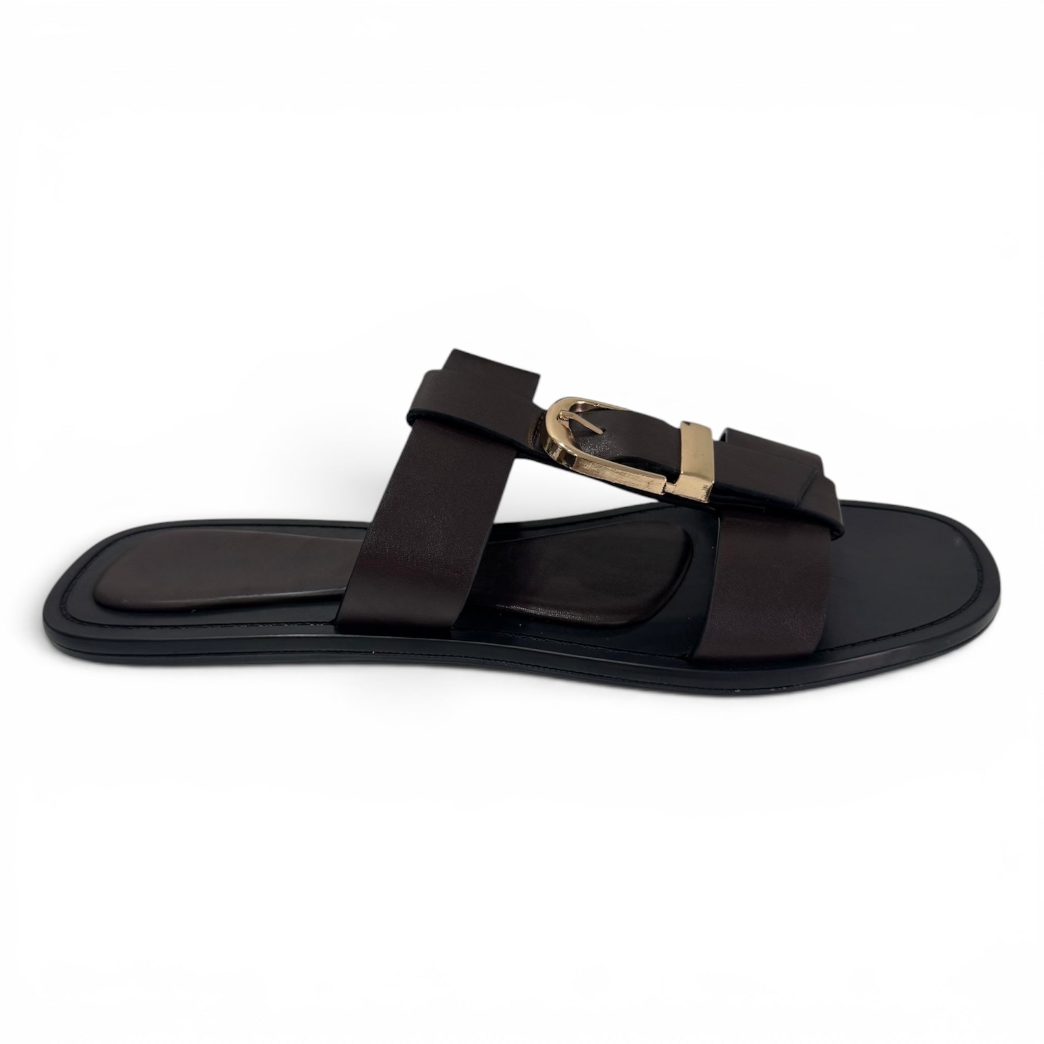 SANDALO ECOPELLE FIBBIA M835