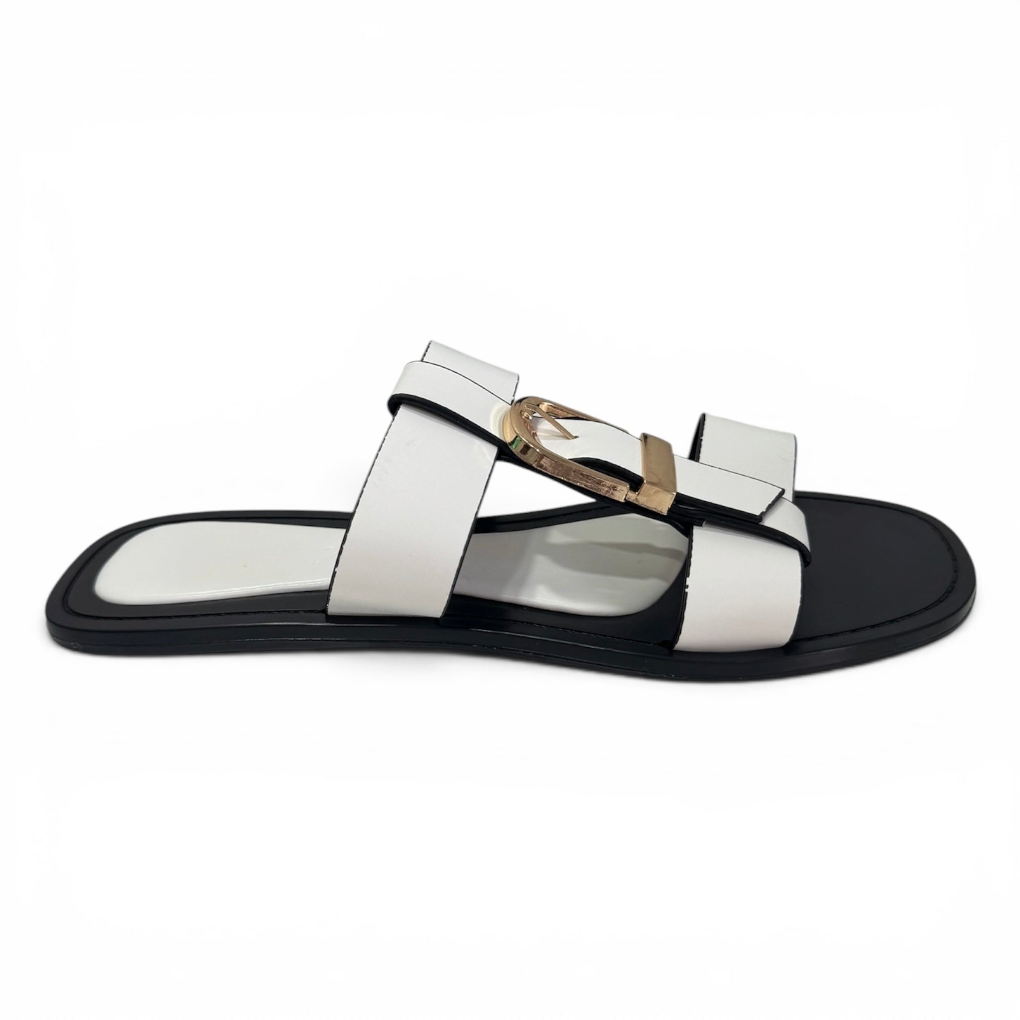 SANDALO ECOPELLE FIBBIA M835