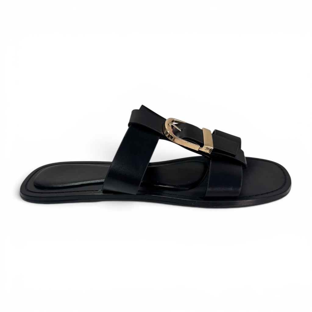SANDALO ECOPELLE FIBBIA M835