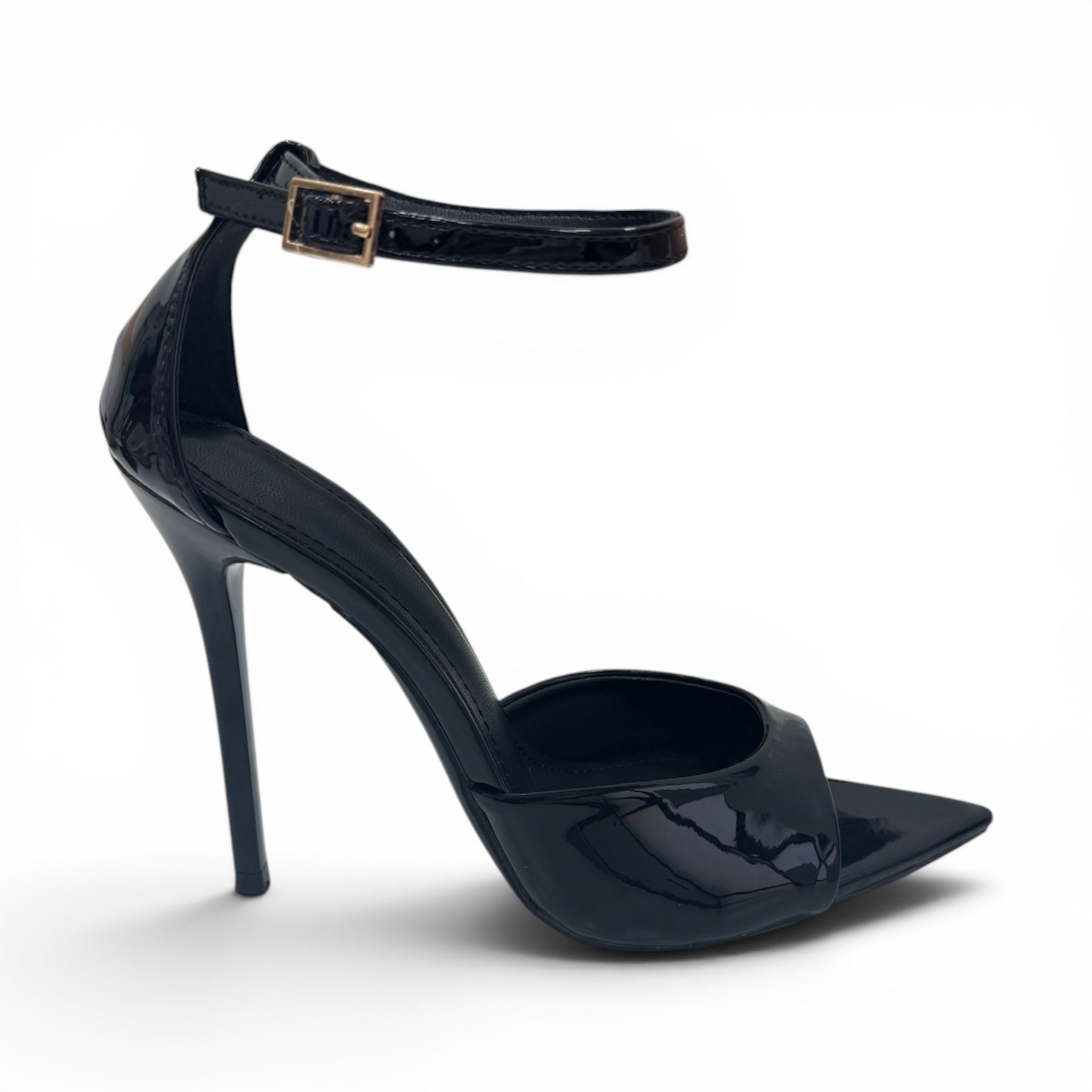 SANDALO A PUNTA CINTURINO LUCIDO 7418
